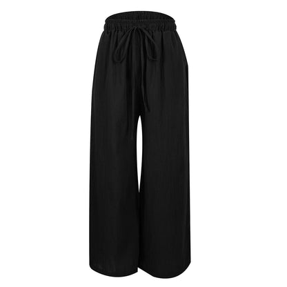 Wide Leg Korean Trousers