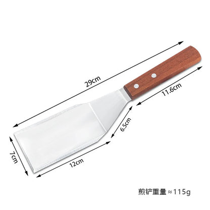 Stainless Steel Spatula and Grill Scraper