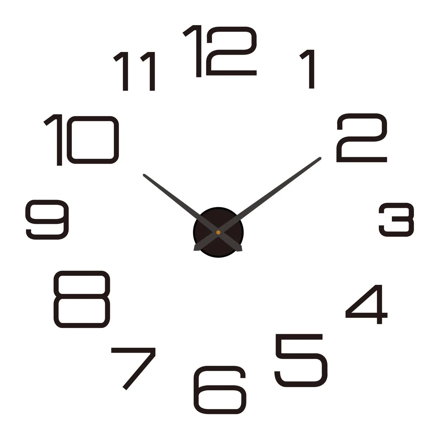 Large 3D Wall Clock Luminous Classic Wall Clocks