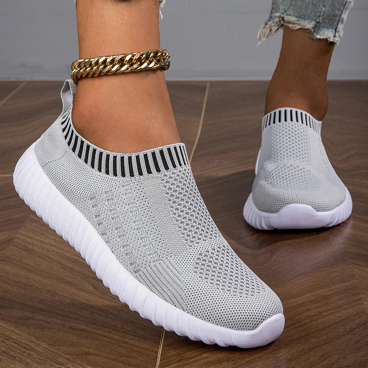 Breathable Knit Lightweight Mesh Sneakers