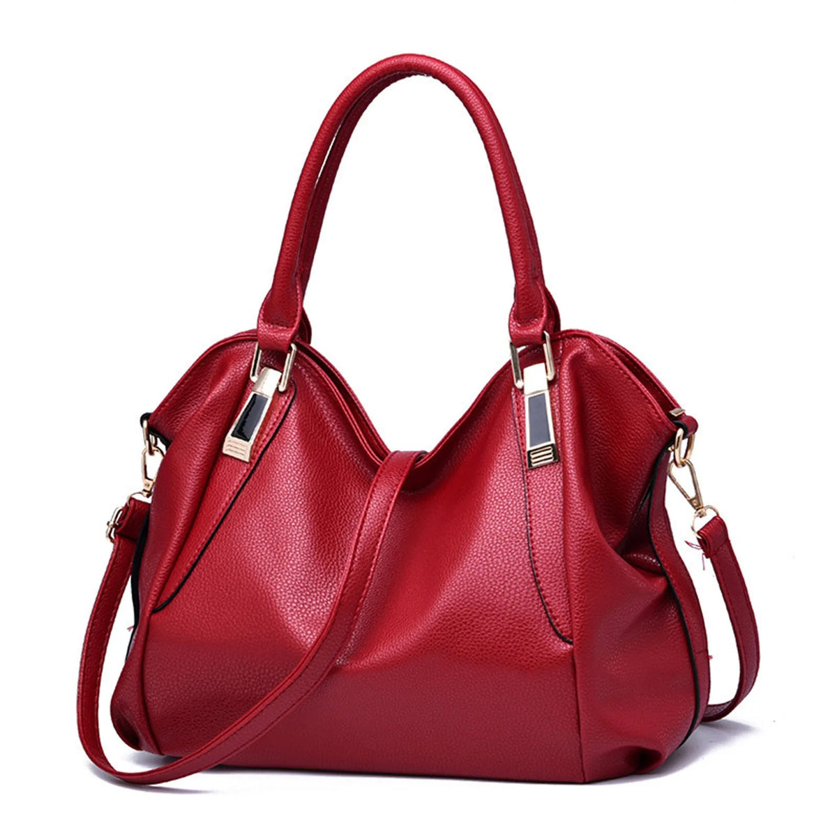 Soft Leather Handbag Classic Large Capacity Bags