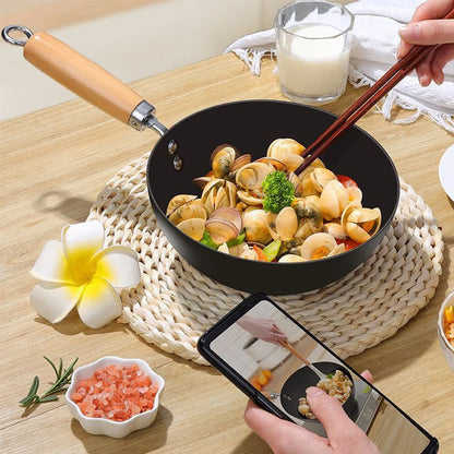 Multi-Functional Non-Stick Household Stir-Fry Cooking Pans