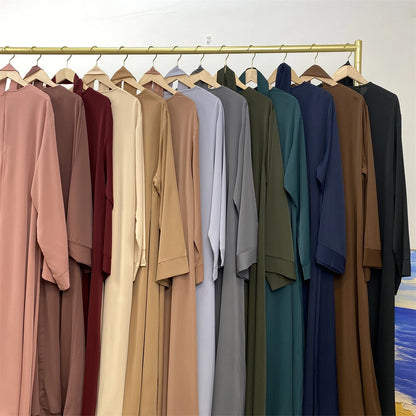 فستان عباية إسلامية طويلة