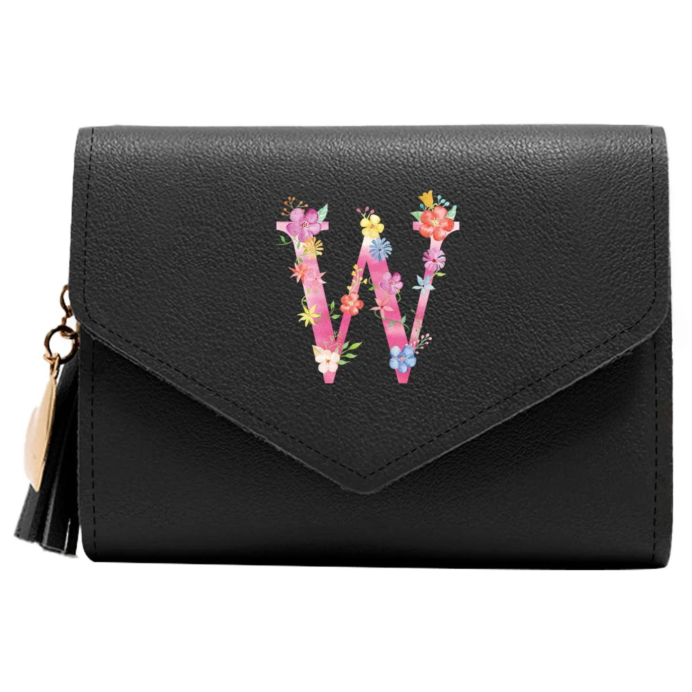 Mini Letter Slim Credit Card Holder Wallet