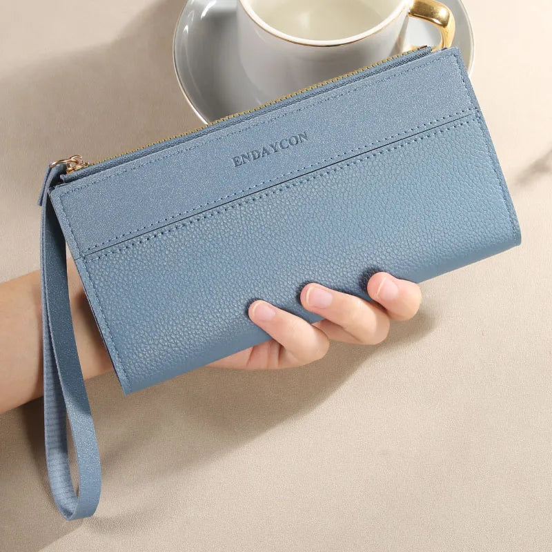 Long tassel multi-card holder Wallet