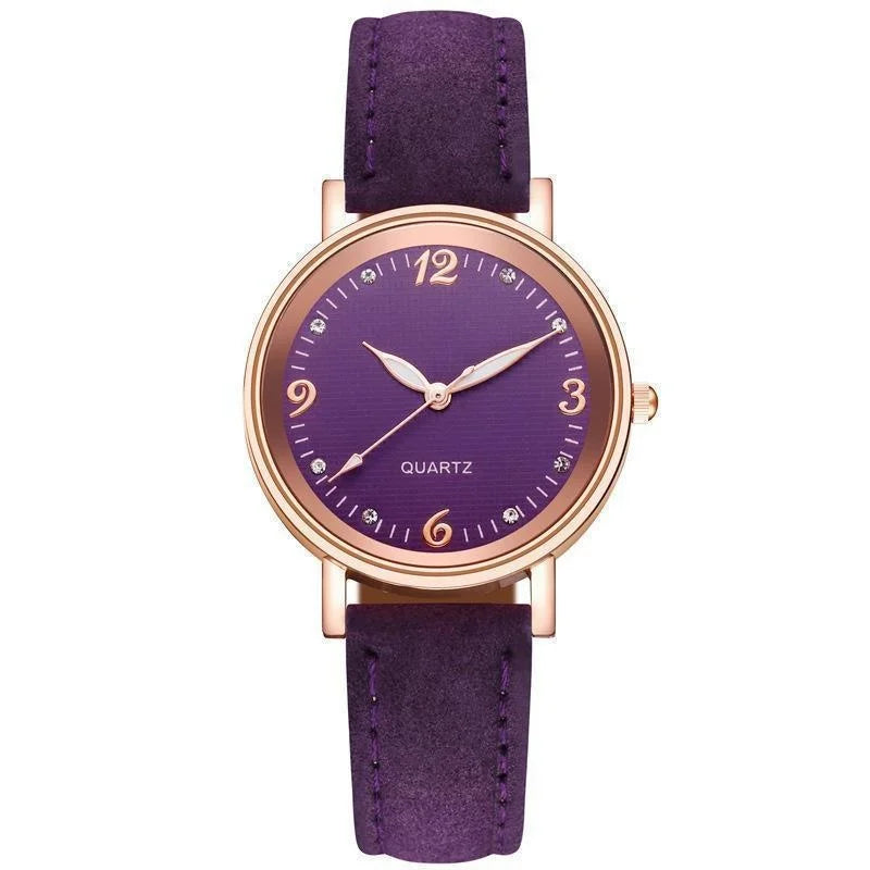 DANA Leather Quartz Bracelet Watch