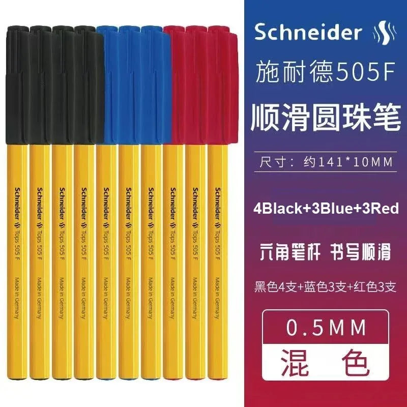 Germany Schneider Ballpoint Pen 0.5mm Smooth Ultra-long Writing Pen