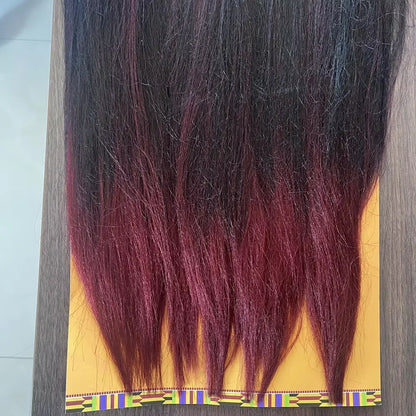 38 inch synthetic braid Soft Yaki Texture Hot Water Setting prestretched braid hair