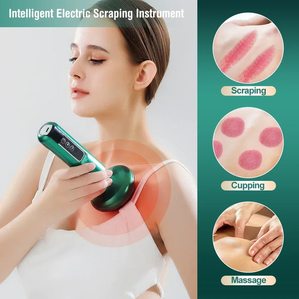 Tricolor Electric Massager Anti Cellulite Vacuum