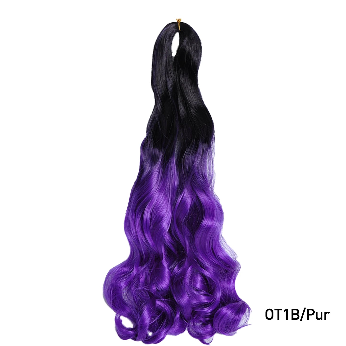 French Curls Braiding Hair 24Inch Hair Extensions