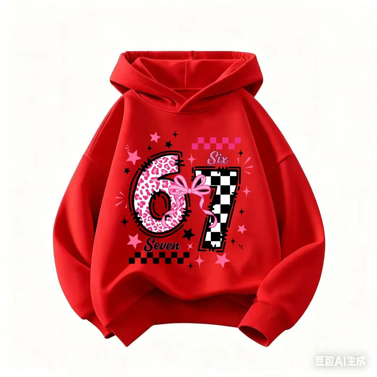 Autumn SIX SEVEN Funny Level 67 Chaos Hooded
