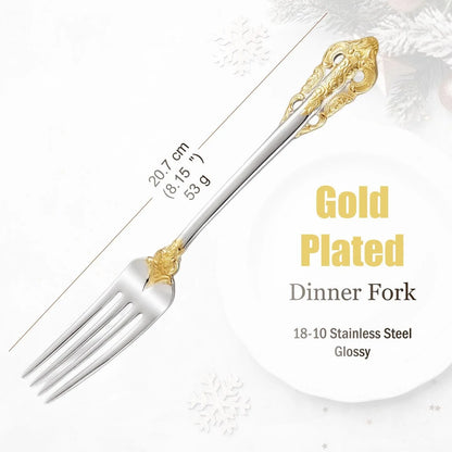 Stainless Steel Silver Flatware Set