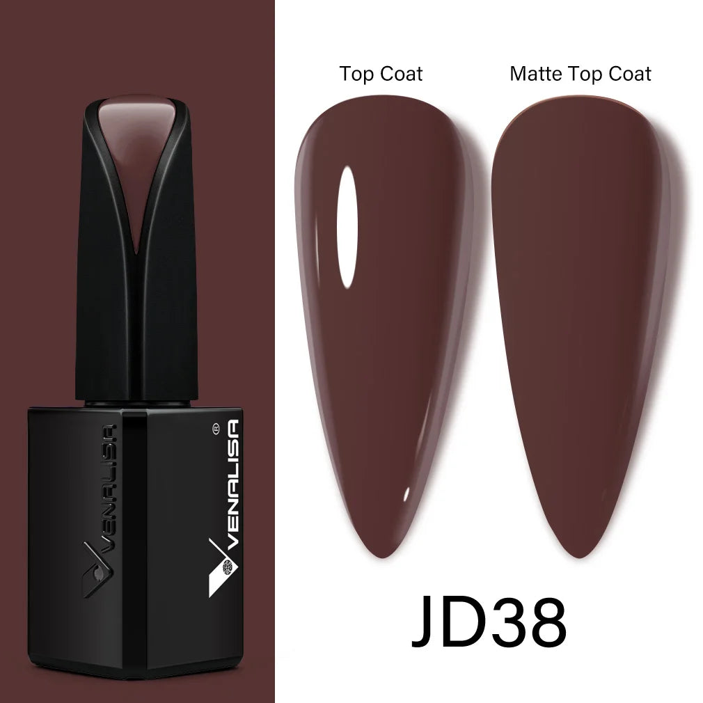 15ML Silky Matte TPO FREE Topcoat No Cleaning Nail Lacquer Full Coverage Long Lasting Nail Varnish