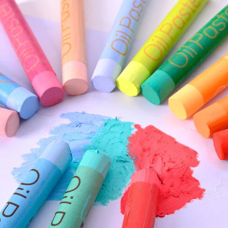 Artist Soft Oil Pastel 24/36/48 Colors Professional Painting Set