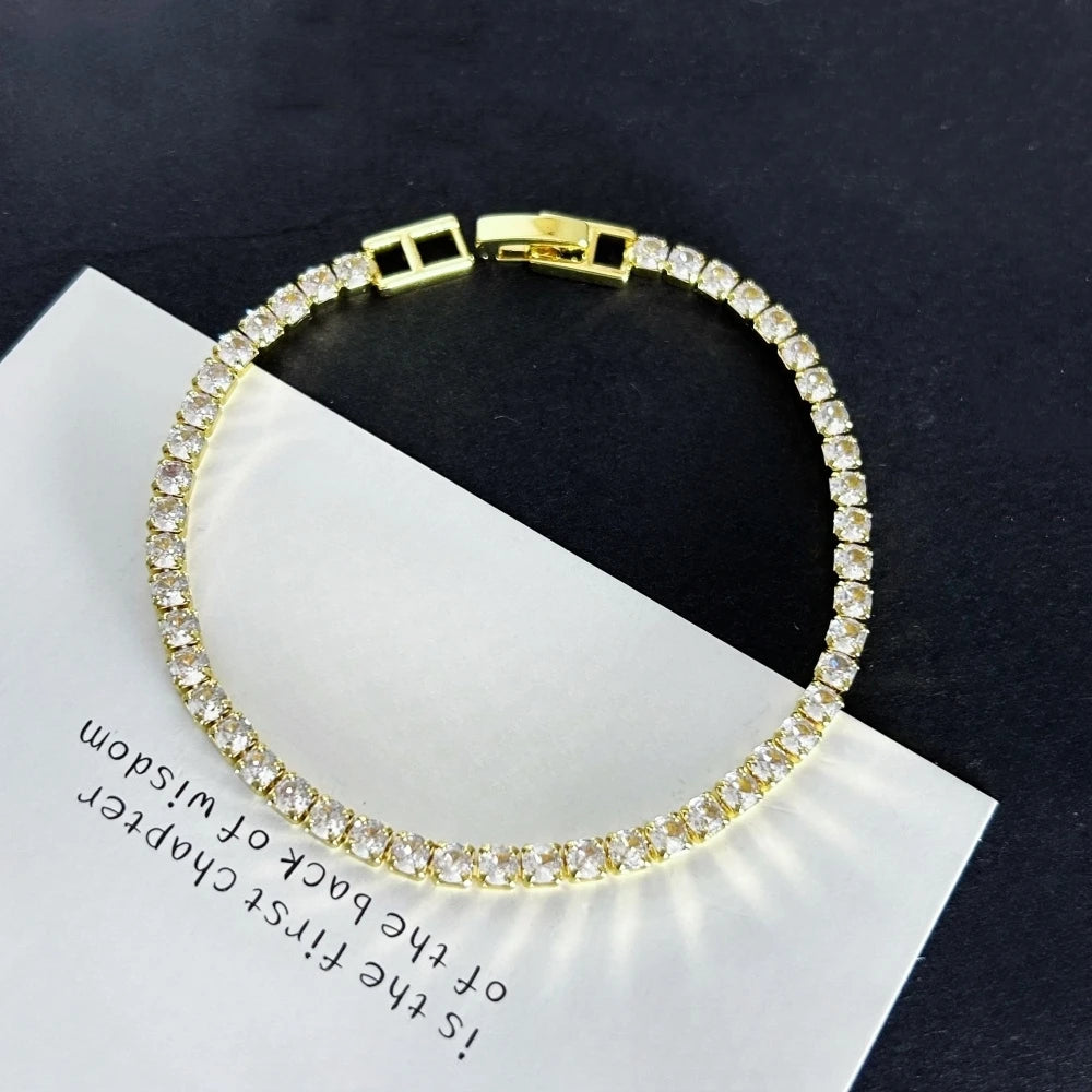 Stainless Steel Zirconia Bracelets