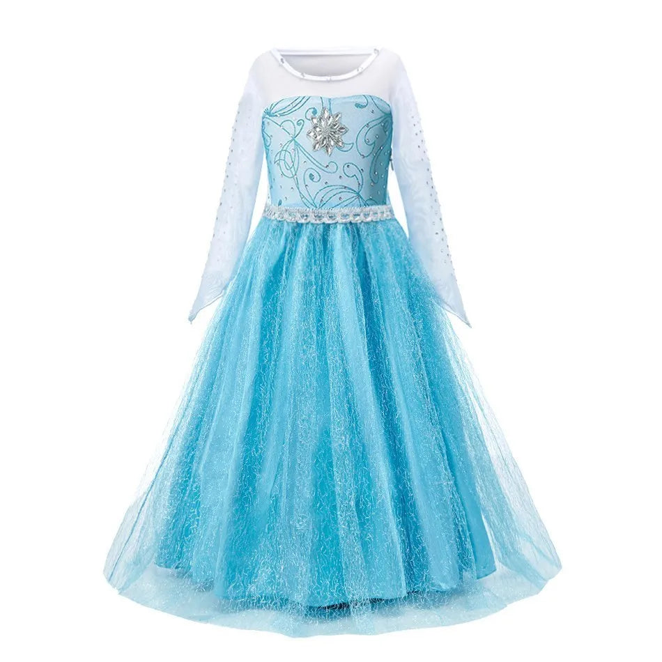 Elsa Anna Jasmine Rapunzel Pageant Cosplay Costume