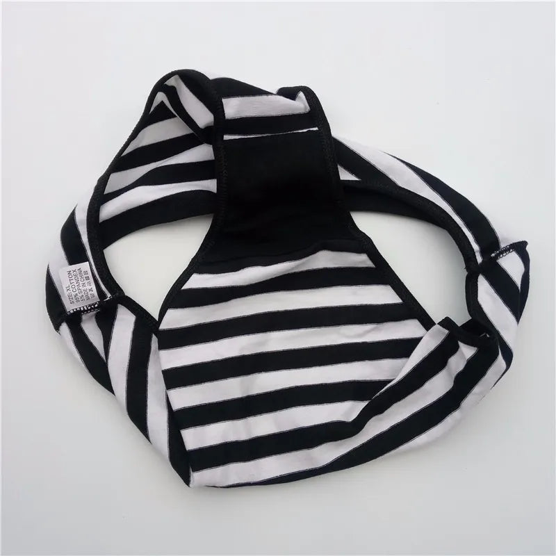 Striped Underwear Plus Size Seamless Panties Cotton Lingerie 3 pcs/lot