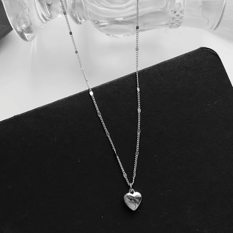 Heart Pendant Necklace Jewelry