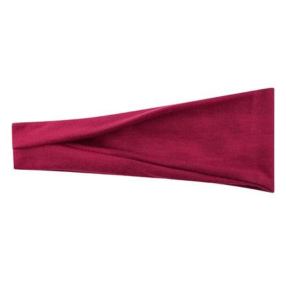 Headband Turban Solid Color Bands