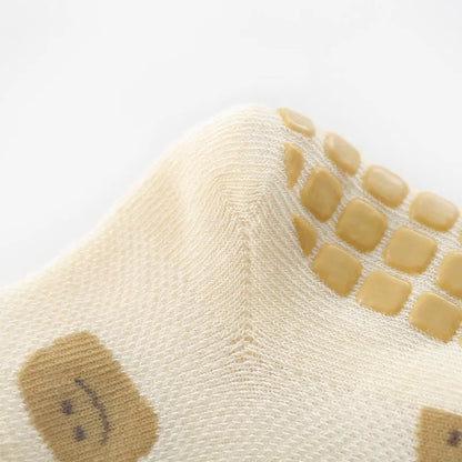 5 Pairs Non-Slip Socks Cute Cartoon Floor Socks