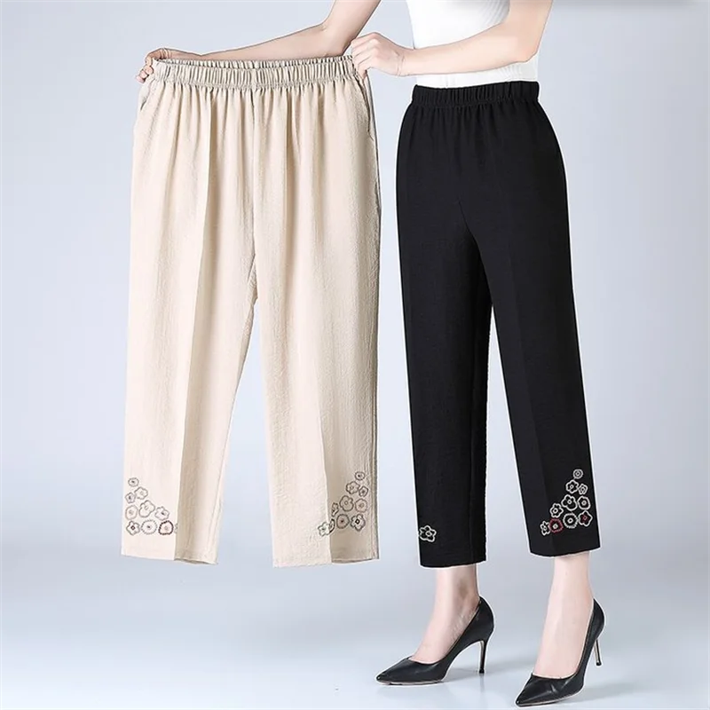 Plus Size Straight Leg Pants
