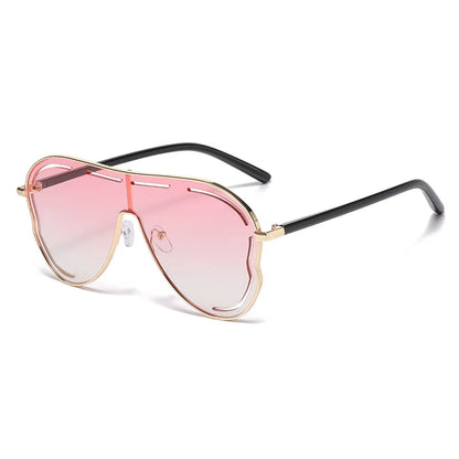 Vintage Round Circular Pilot Sunglasses