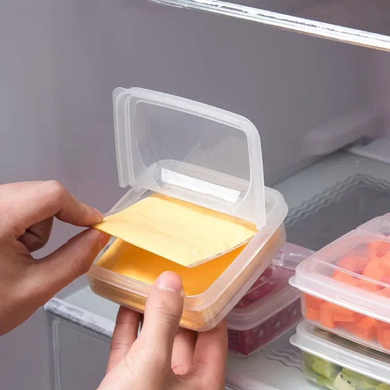 1pc Butter Cheese Storage Box Portable Refrigerator