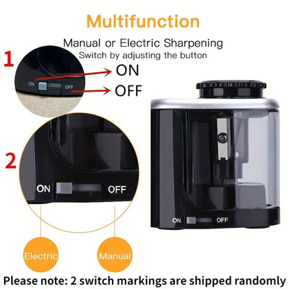 Desktop Electric Sharpener Assembly Automatic Pencil Sharpener