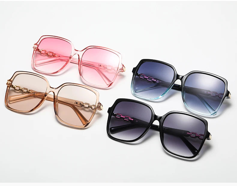 Square Cycling Big Frame Eyeglasses