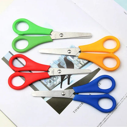 Graduated Student Scissors DIY Handmade Scissors Safety Ruler