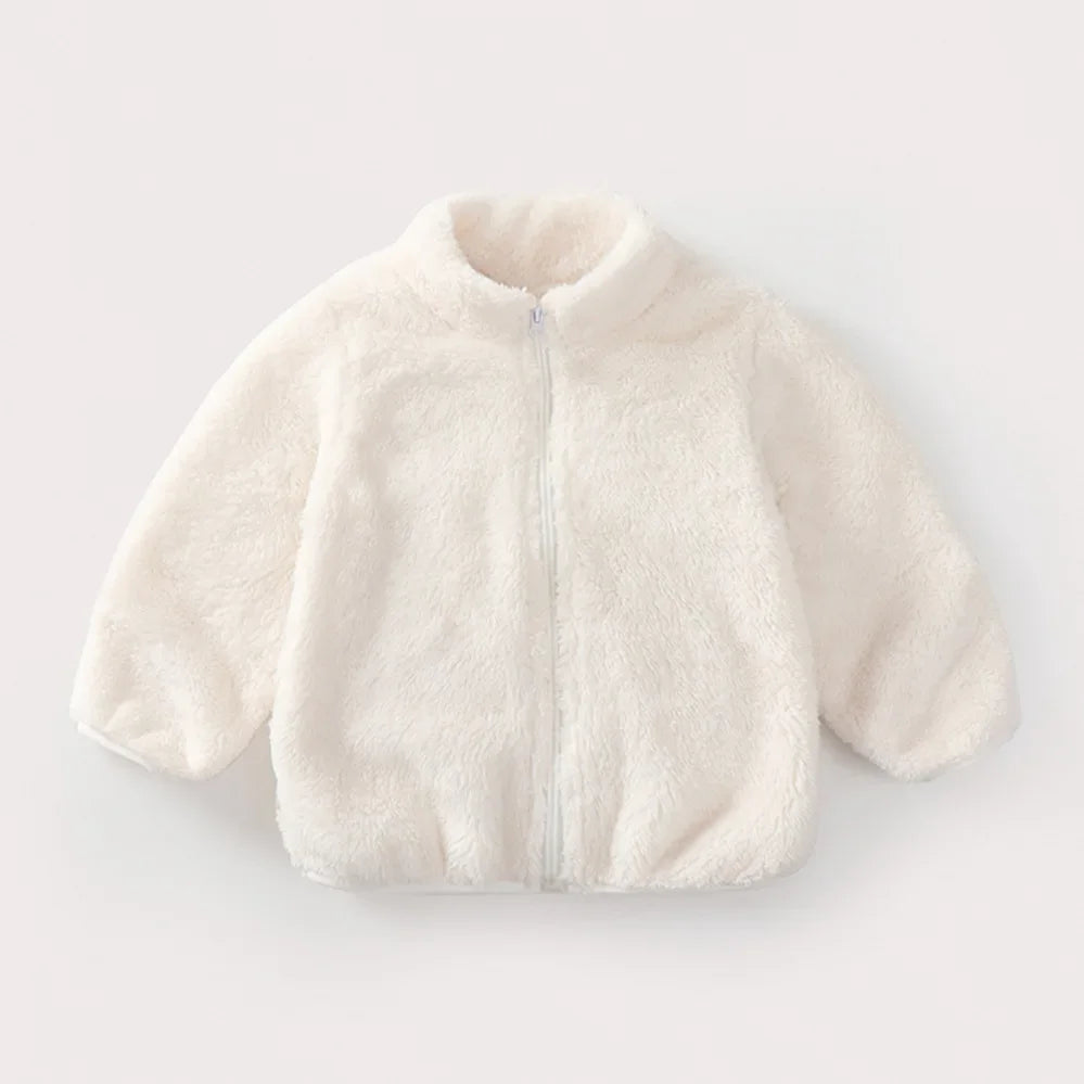 Winter Outerwear Boy Warm Fleece Baby Girls Jackets