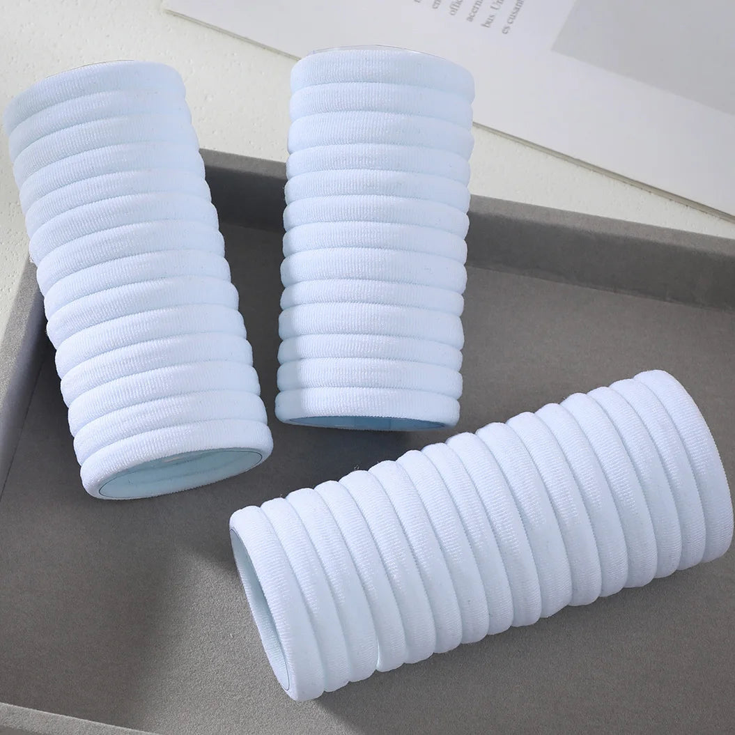 50/100pcs Black Hair Bands