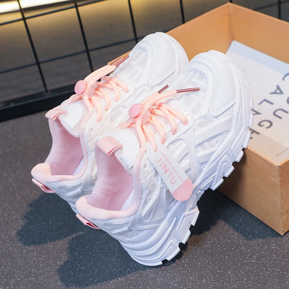 Casual Mesh Platform Tennis Sneaker