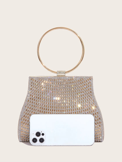 Diamond Handbags Rhinestones Bridal Bag