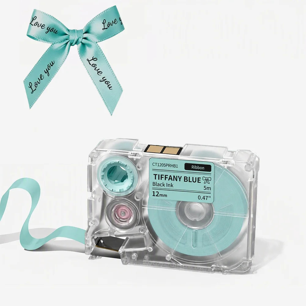 Phomemo A30 P15 Fabric Ribbon Cartridges 12mm X 5m Satin Ribbons