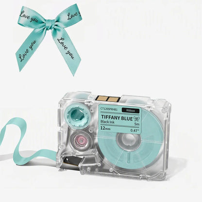 Phomemo A30 P15 Fabric Ribbon Cartridges 12mm X 5m Satin Ribbons