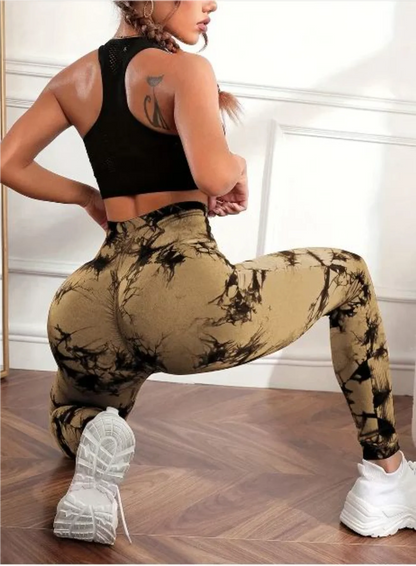 Hip Lifting Seamless Fitness Gym Leggings Pants