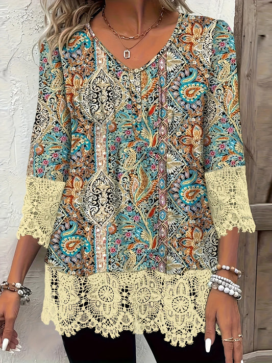 Plus Size Elegant Casual Long sleeve T-Shirt