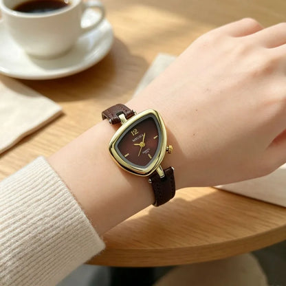 Irregular Triangle Luxury Quartz Watches