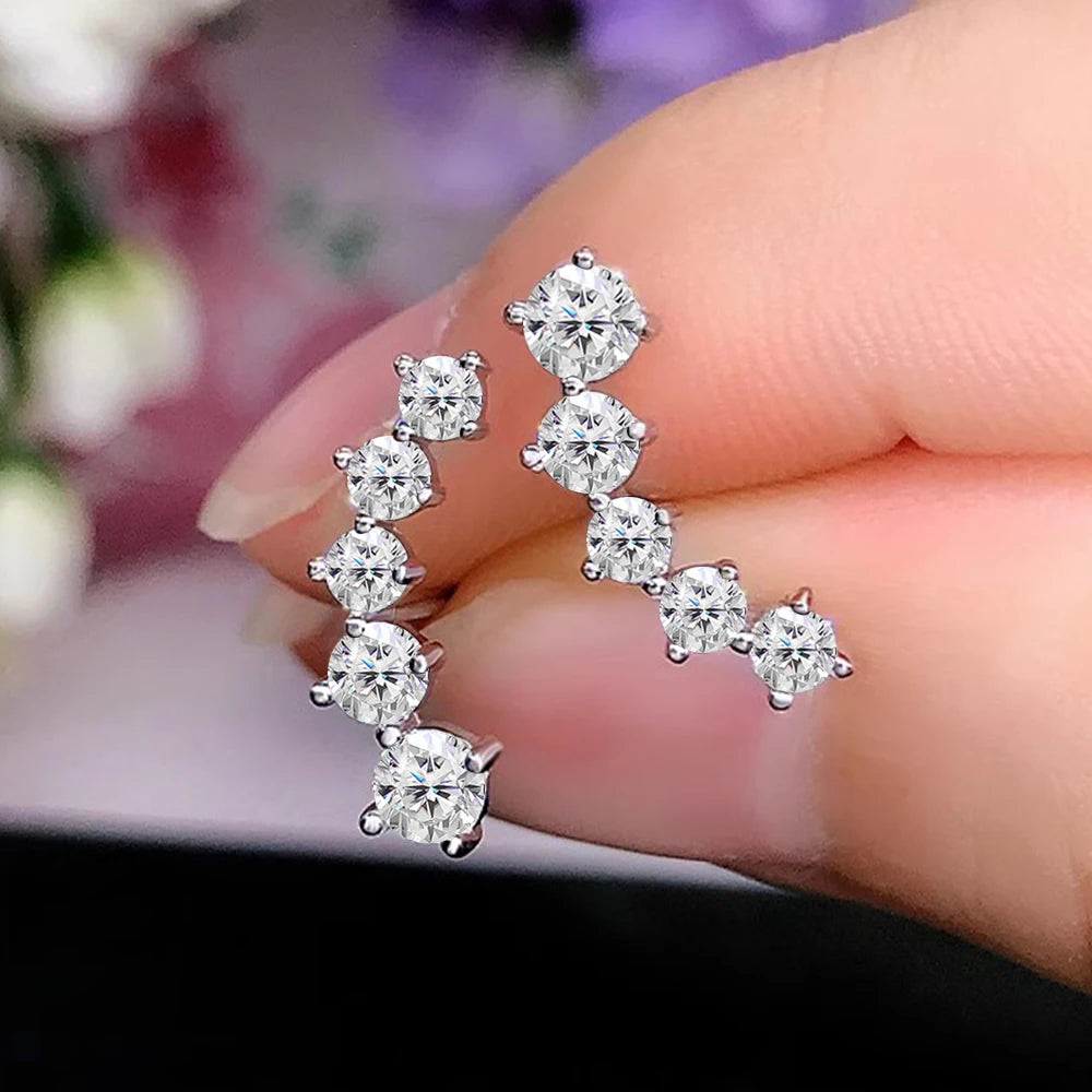 DANA Moissanite Diamond Earrings