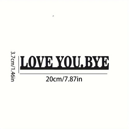 1pc Modern Metal Toilet Door Sign
