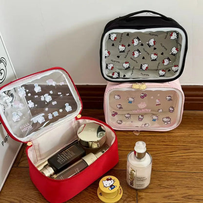 Cute Cat Makeup Bag Large Capacity