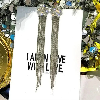 Exaggerated Leaf Flower Hoop Earrings
