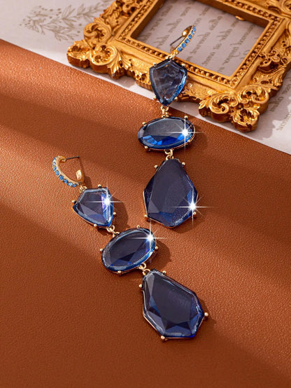 Light Luxury Exaggerated Irregular Earrings