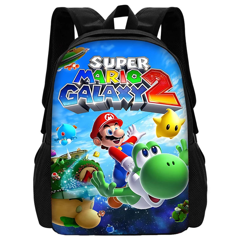 Anime Game Crazy M-M-Marios Backpack School Bags