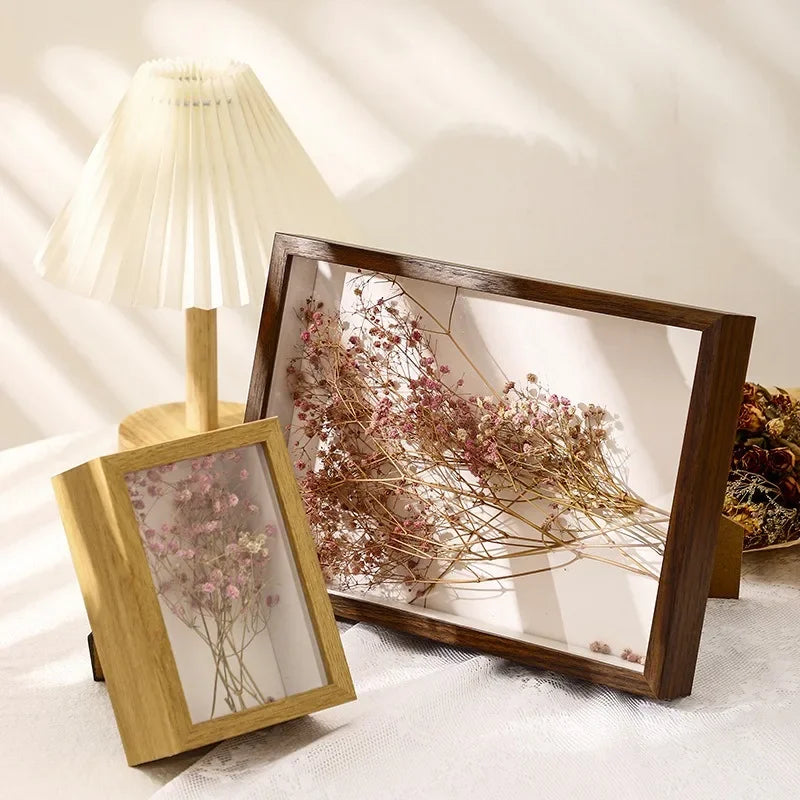 3D Wooden Picture Frames Flower Holder Handmade