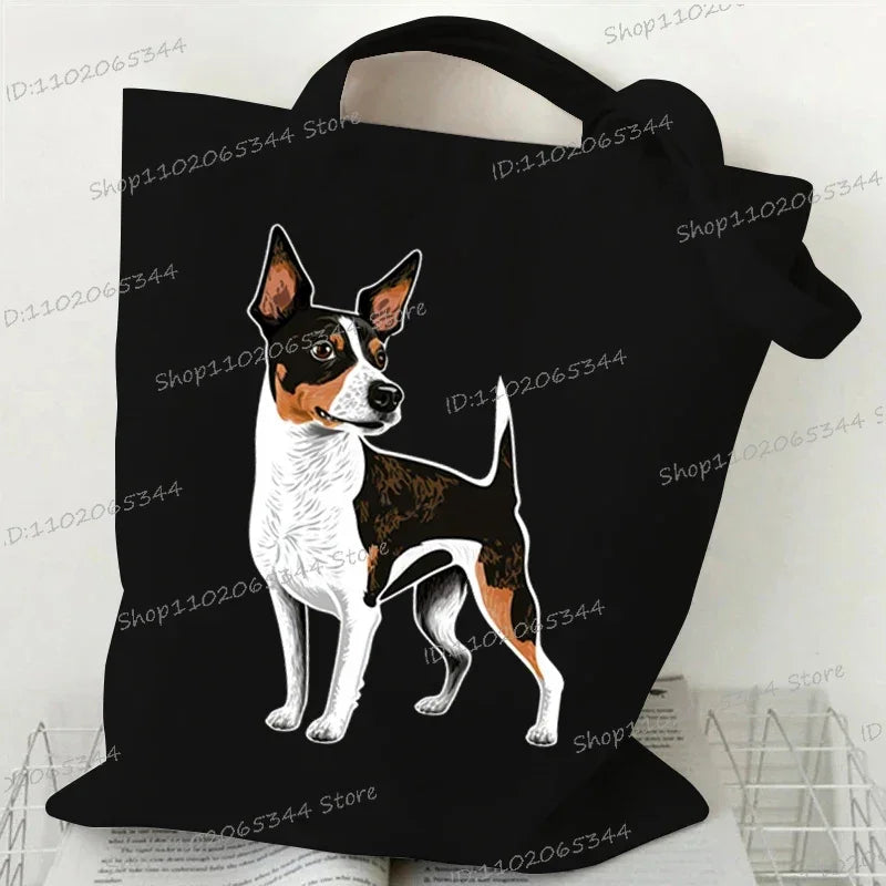Animal Dog Series Canvas Tote Bag