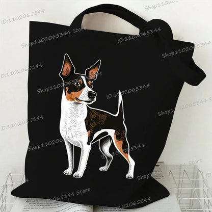 Animal Dog Series Canvas Tote Bag