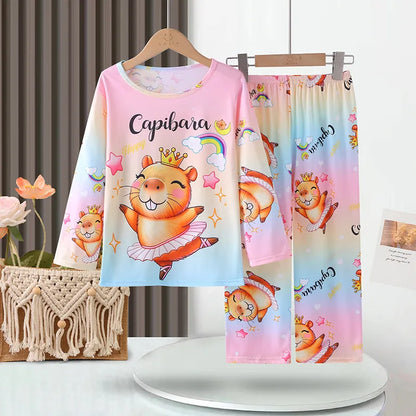 Sleepers Cartoon Boutique Long Sleeve 3 4 5 6 7 8 9 10 11 12 Yrs Pajamas