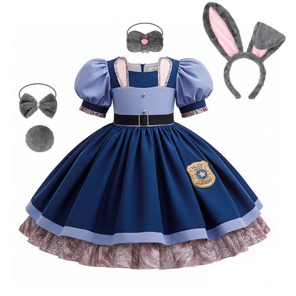 Zootopia Bunny Costume Cosplay Set